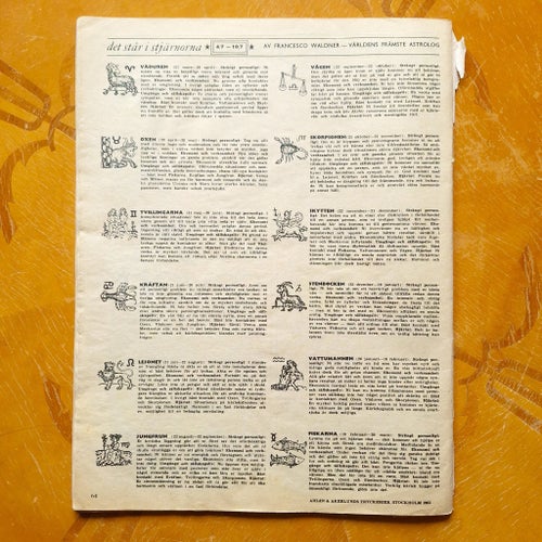 Nya Damernas nr 27 1963 - Jackie Kennedy Christine Keeler mode mm