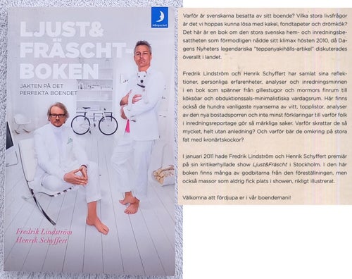 Lindström, Schyffert: Ljust och fräscht-boken – jakten på det perfekta boendet