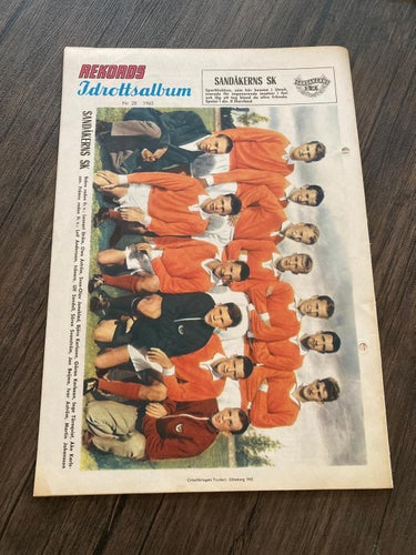 Tidningen Rekord med Sportrevyn nr 28 1965