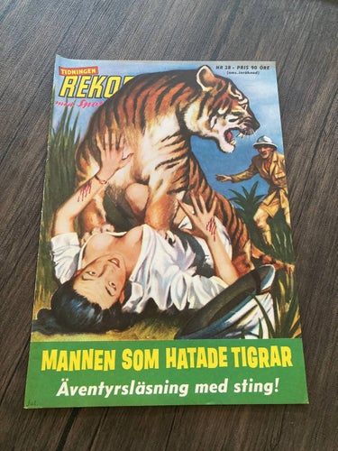 Tidningen Rekord med Sportrevyn nr 28 1965