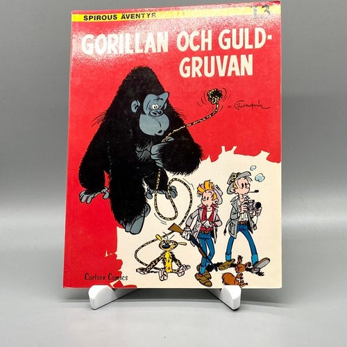 Spirous äventyr nummer 13 - Gorillan och guldgruvan av André Franquin