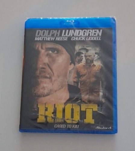 RIOT - Caged To Kill Blu-ray / 2016 / Dolph Lundgren / Inplastad/Studio S Nr 571