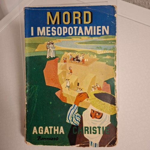Agatha Christie - Mord i Mesopotamien hft sv 1a 1939 hyggligt skick