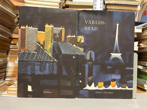 Världs stad av Adolf Hallman. Bok. Very fine plus