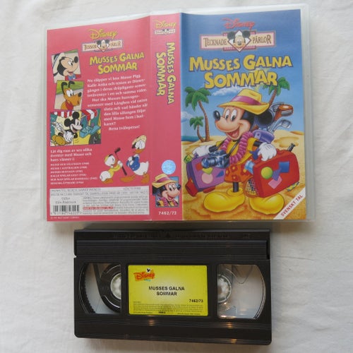 Musse Piggs Galna Sommar - Svenskt Tal - VHS