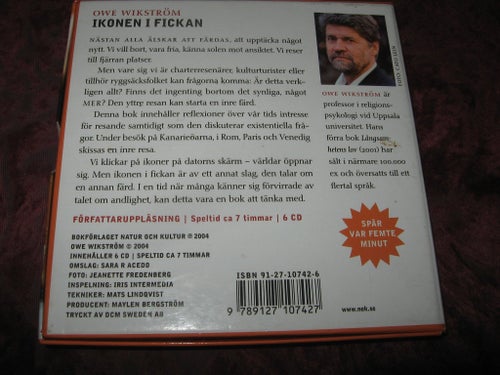 IKONEN I FICKAN - OWE WIKSTRÖM - LJUDBOK