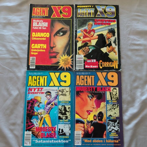 Agent x9 1991,96,99