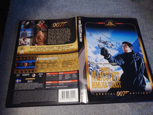 I hennes majestäts hemliga tjänst (DVD, George Lazenby) - James Bond