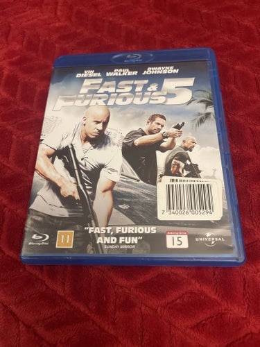 Fast & Furious 5 - Sv text (Blue-Ray)
