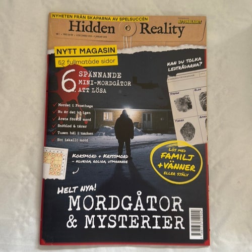 Hidden Reality Magasin - Mordgåtor & Mysterier