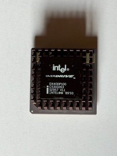 Intel Overdrive DX4ODP100 Processor - Okänd funktion!