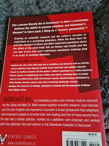 When the Body Says No av Gabor Maté, publicerad 2003