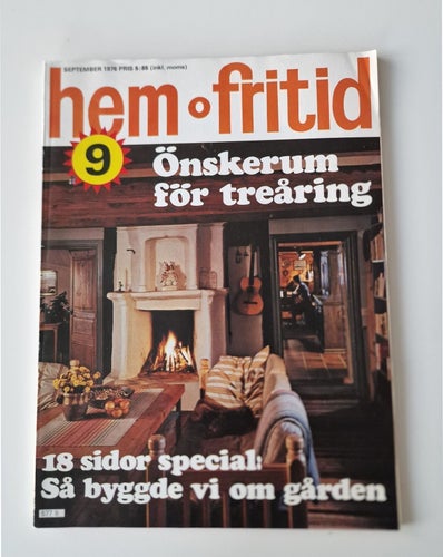 Hem o fritid tidning nr 9 1976