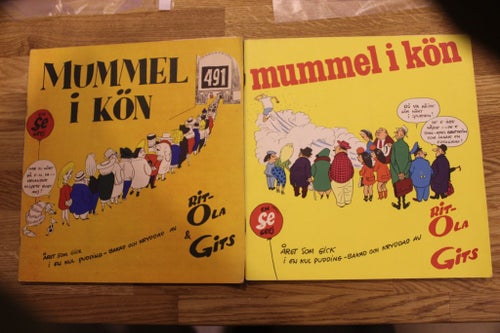 MUMMEL I KÖN 2 ST 1960 TALET