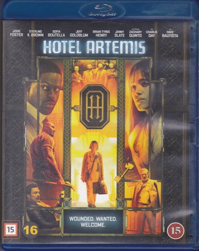 BluRay / Hotel Aramis / Jodie Foster, Sofia Boutella / Nära nyskick