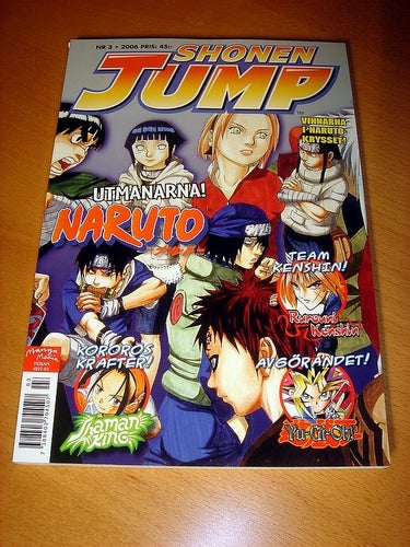 SHONEN JUMP (svensk) NY OLÄST Nr 3 2006 !!!