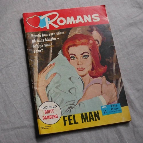 Romans nr 11 , 1963 . idolbild Britt Damberg