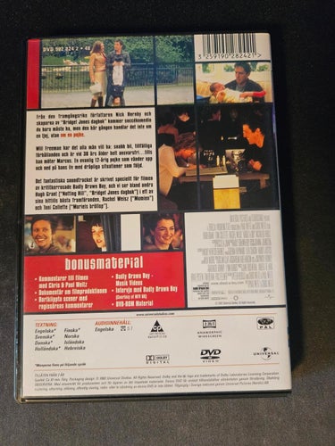 Om En Pojke - Hugh Grant - DVD - SVENSK TEXT