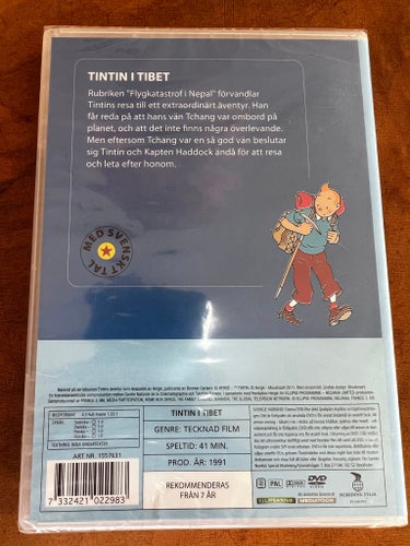 Tintin i Tibet - Ny inplastad