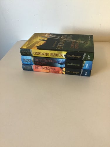 Spejarens lärling -3böcker av John Flanagan