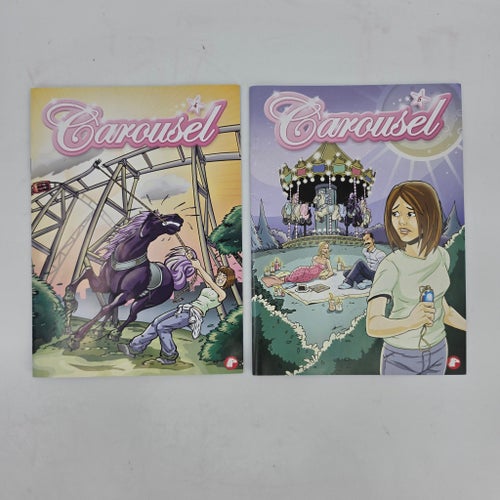 Carousel nr 4 & 5 – 2 serietidningar | Barnserie | Kärnan