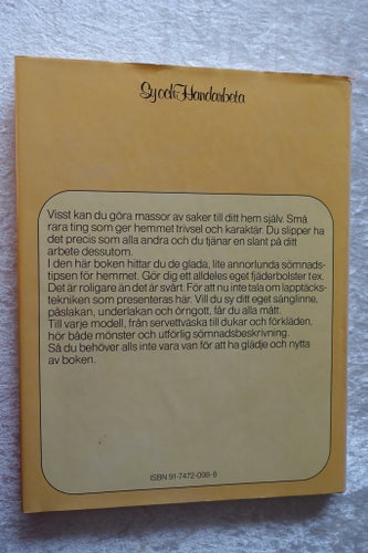 Sömnadstips för hemmet av Sy och Handarbeta, 1978