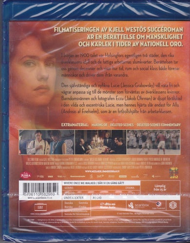 BluRay / Där Vi En Gång Gått / Peter Lindholm / Jakob Öhrman / Inplastad