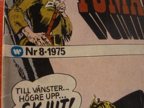TIDNING, TOMAHAWK, NR 8 - 1975