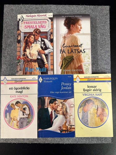 5 st Harlequin romaner