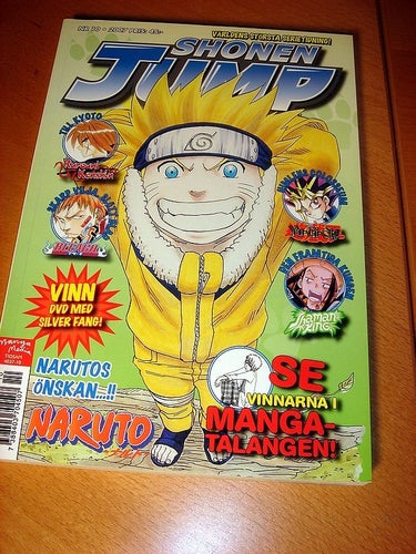 SHONEN JUMP (svensk) NY OLÄST Nr 10 2007 !!!!!