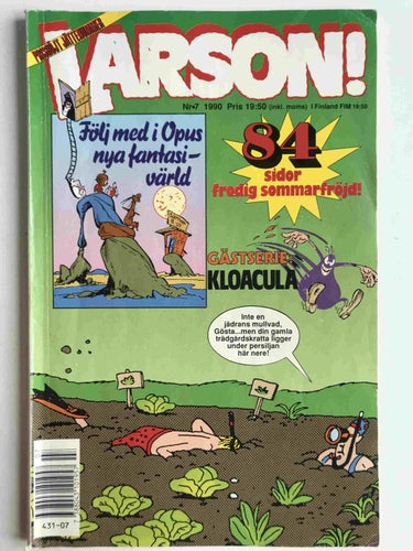 Larson! - 1990:7 VG med pren.kupong