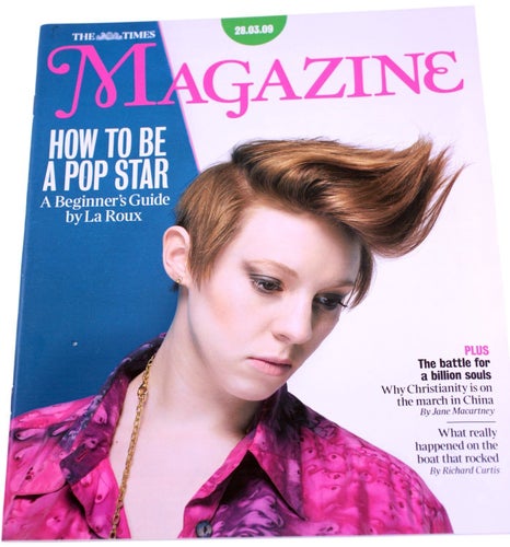 The Times Magazine March 28th 2009-English issue-La Roux-Weight 198g-FREE POST