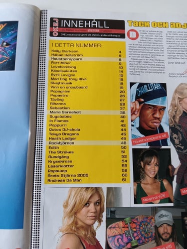 Okej! - nr 2 2006 - Rihanna Serneholt In flames