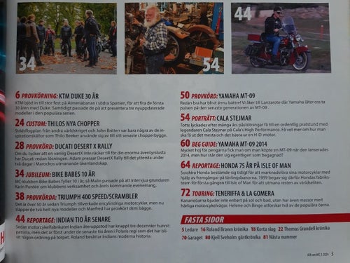 Allt om MC nr 3 2024: KTM Duke 30 år, Ducati Desert X Rally, Triumph 400 Speed