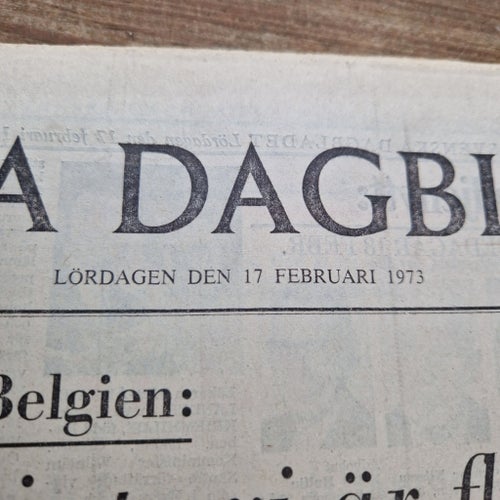Svenska Dagbladet Lördagen den 17 Februari 1973