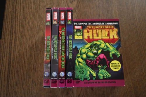 The Incredible Hulk - DVD - Die Komplette Animierte Sammlung