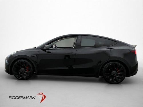 Tesla Model Y Performance AWD Ljus Interiör Moms Pano Kamera