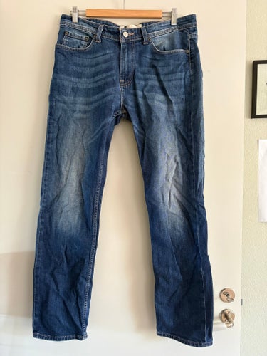 Dressmann blå jeans storlek 34-30
