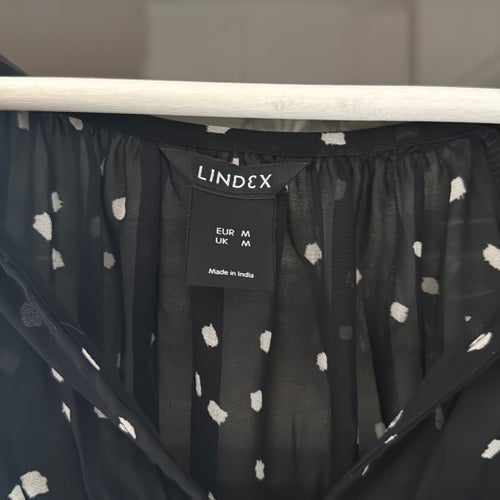 Lindex svart klänning, storlek M