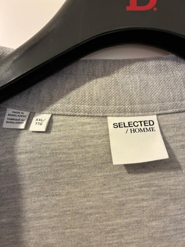 Selected Homme grå skjorta, storlek XXL