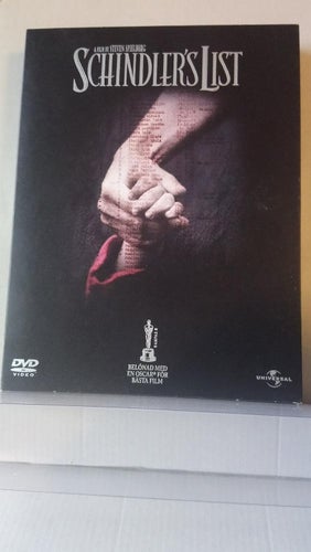 Schindlers list, Slipcase, Special edition, 2 Dvd
