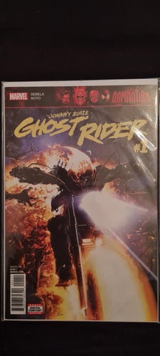 Damnation Johnny Blaze Ghost Rider (2018 Marvel) #1A