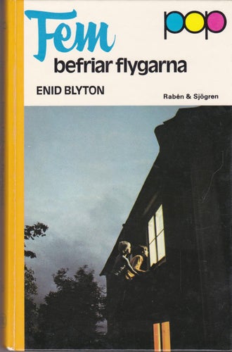 Enid Blyton / Fem Befriar Flygarna / POP / Kartonnage / Nära nyskick