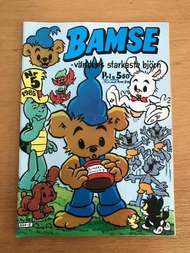 Bamse Nr 5 1985