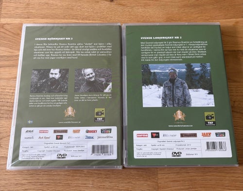 Svensk Björnjakt Nr 3 och Svensk Lodjursjakt Nr 2 DVD