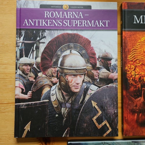 Tre böcker , historiens vändpunkter
