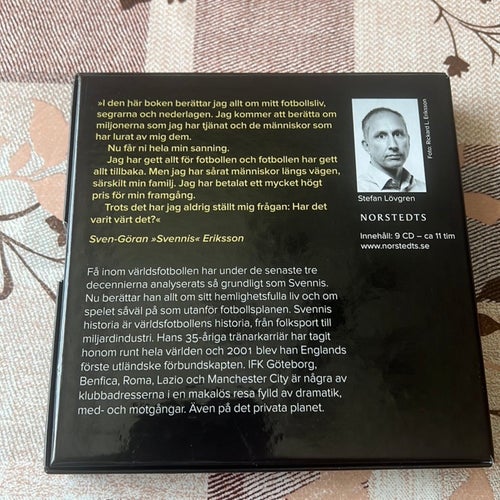 Svennis - Min Historia (9 CD) av Sven-Göran Eriksson, 2013