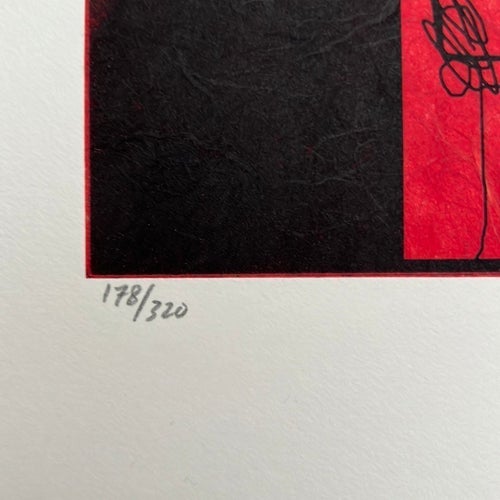 Grafiskt blad - "Staden" av Modir Ahmed