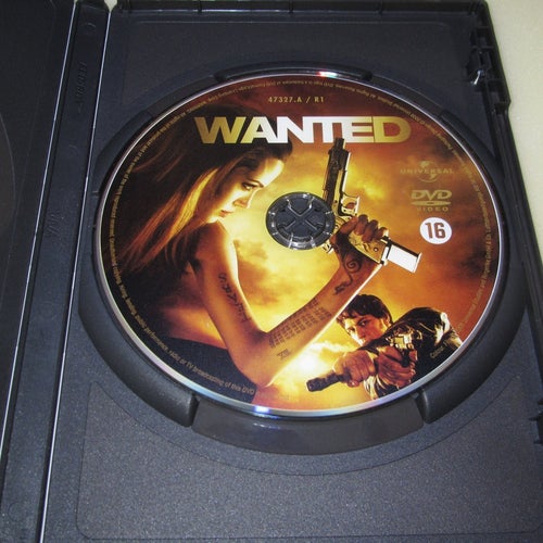 Wanted Limited Edition DVD med James McAvoy och Angelina Jolie