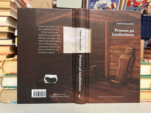 Prinsen på Lindholmen av Ernst Billgren. Bok. Fine plus